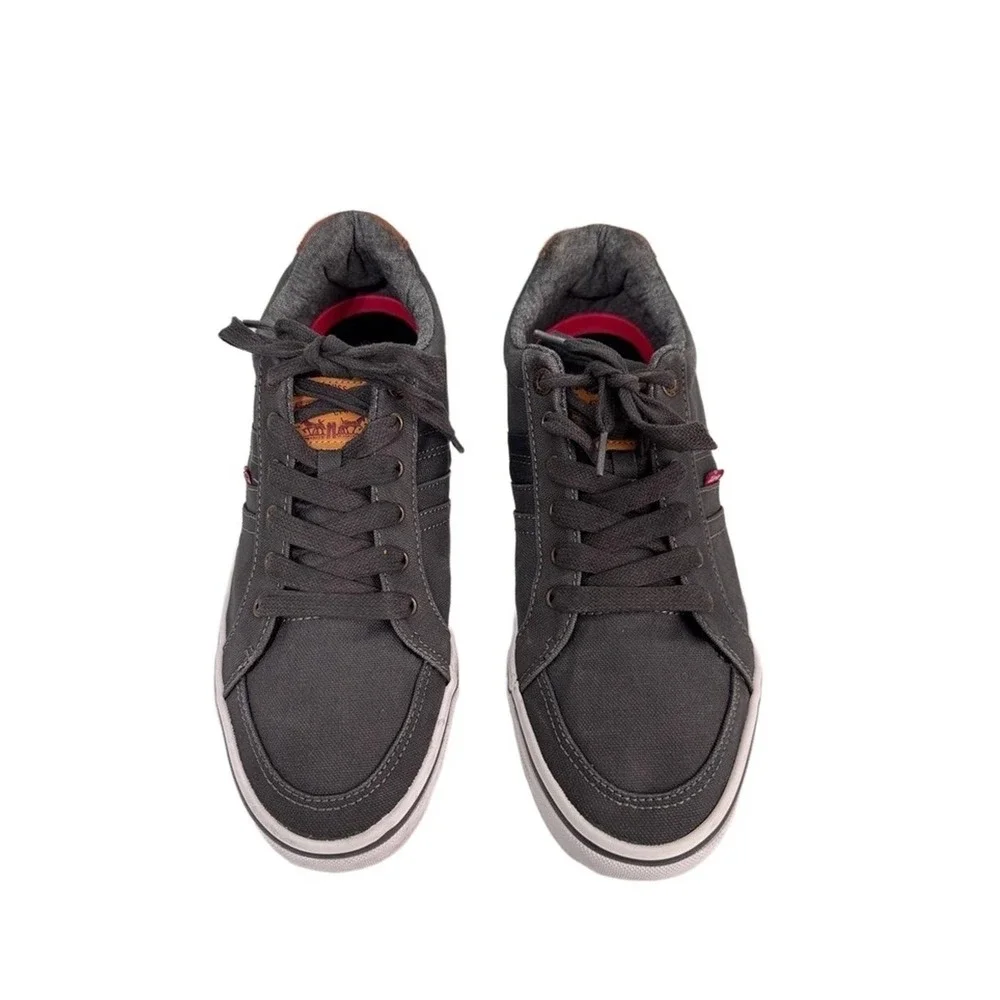 Levi Strauss & Co. MENS‎ Comfort Canvas Upper Sneakers US 10 Casual Boating